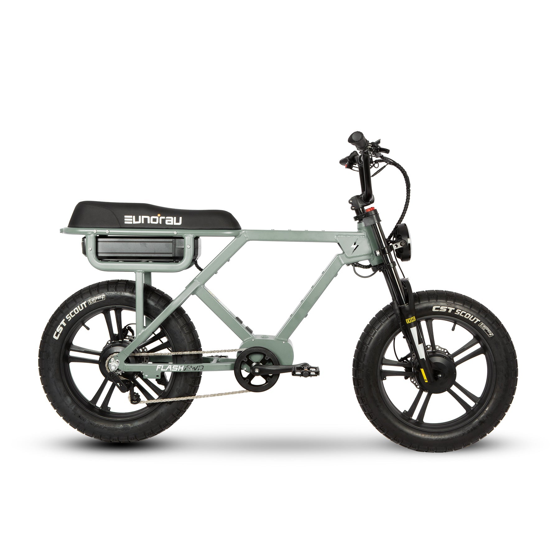 Eunorau Flash Electric Bike - Top Speed 20mph