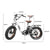 Nakto Folding Ox Fat Tire Electric Bike