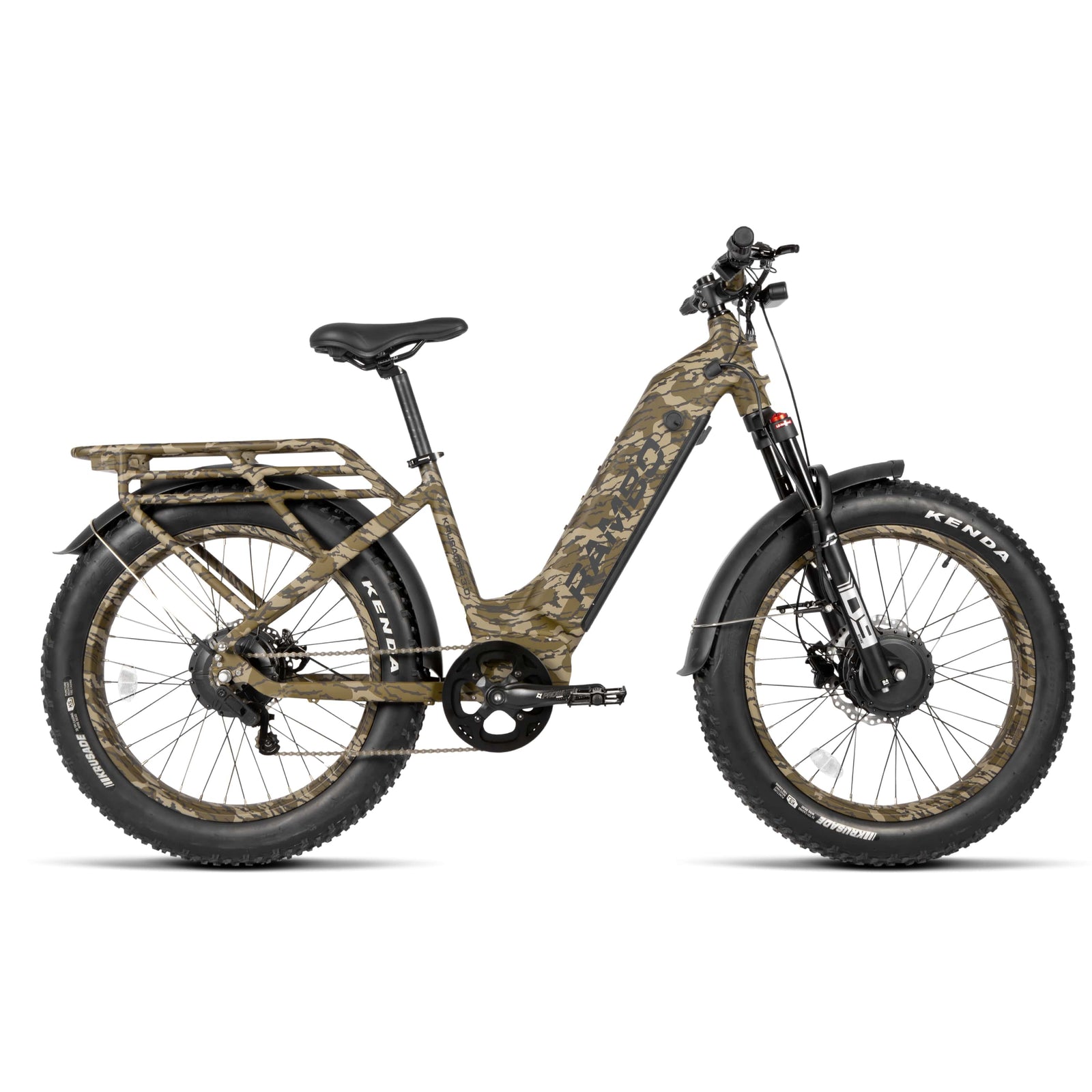 Rambo Krusader 3.0 All-Wheel Drive Electric Bike - Top Speed 28mph