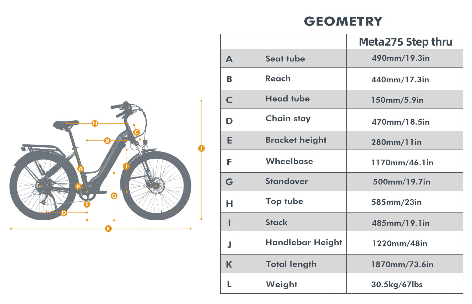 Eunorau META275 Electric Bike