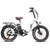 Nakto Folding Ox Fat Tire Electric Bike - Top Speed 19mph