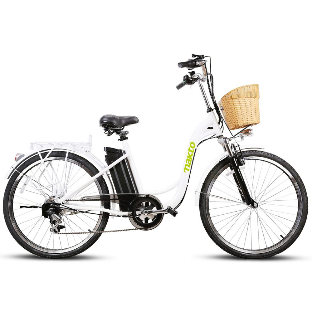 Nakto Camel Step-Thru Electric Bike - Top Speed 25mph