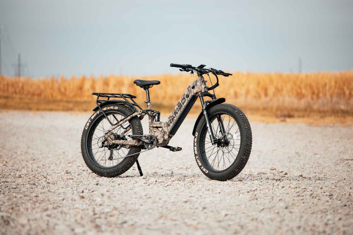 Rambo Pursuit FS 3.0 1000W Step-Thru Electric Bike