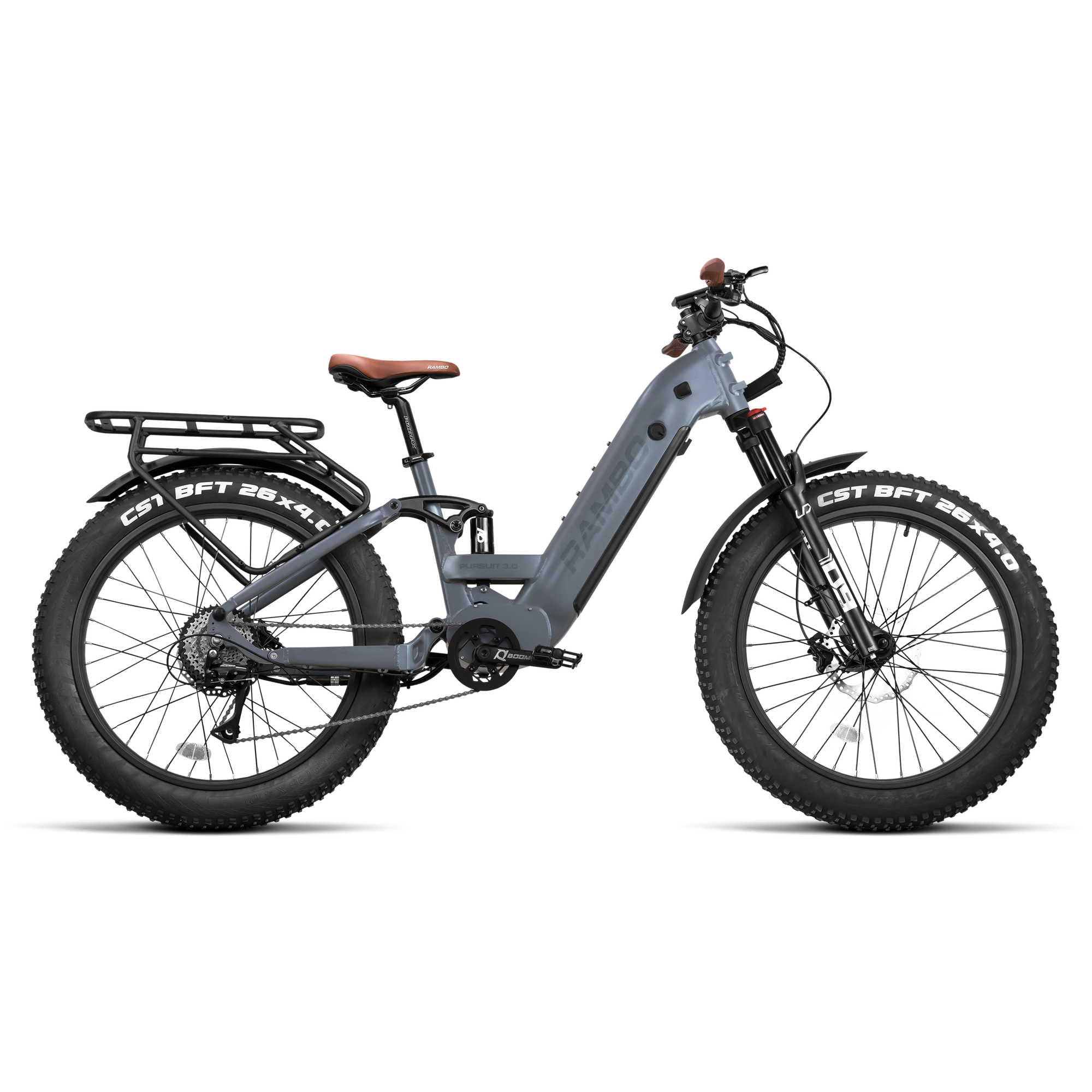 Rambo Pursuit FS 3.0 1000W Step-Thru Electric Bike