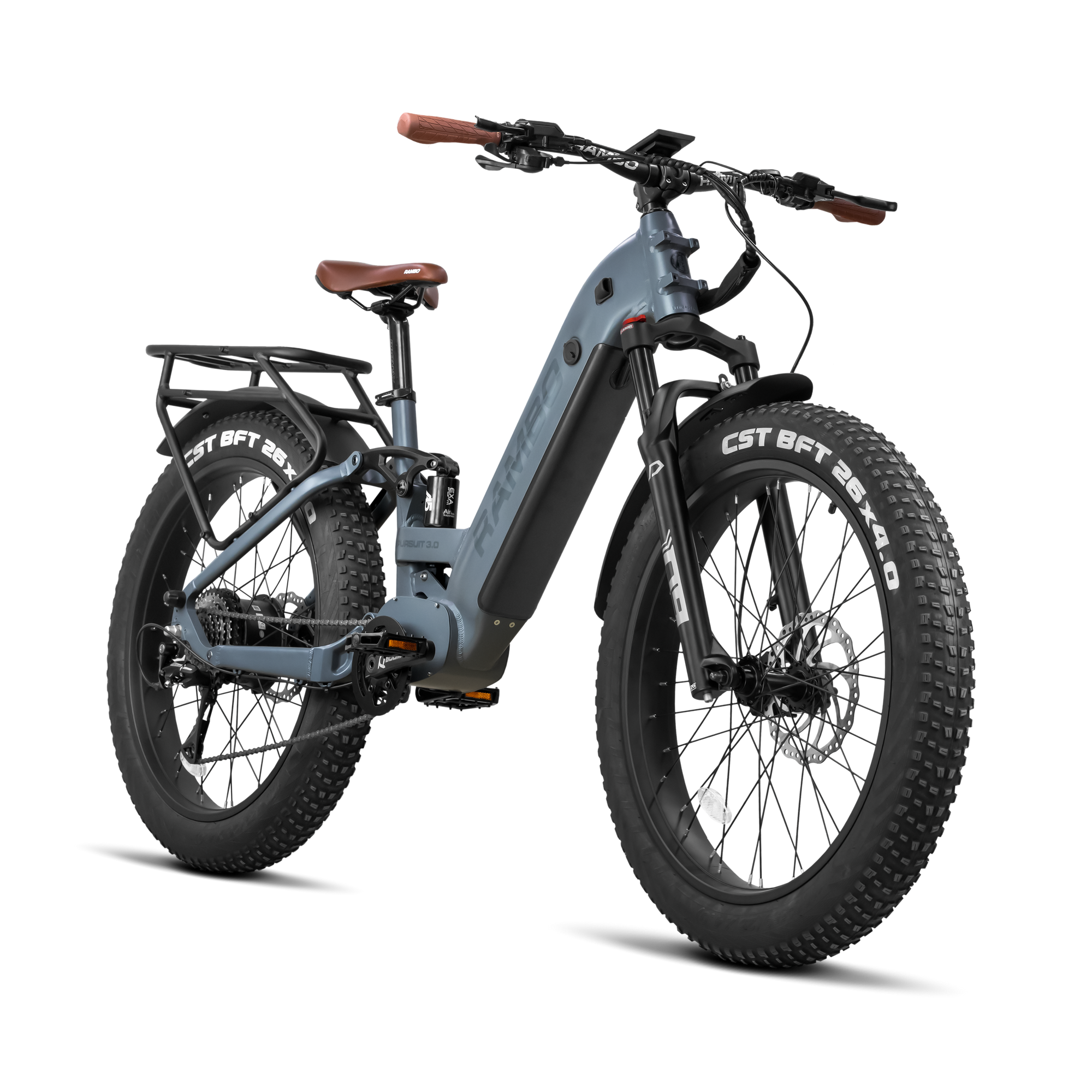 Rambo Pursuit FS 3.0 1000W Step-Thru Electric Bike