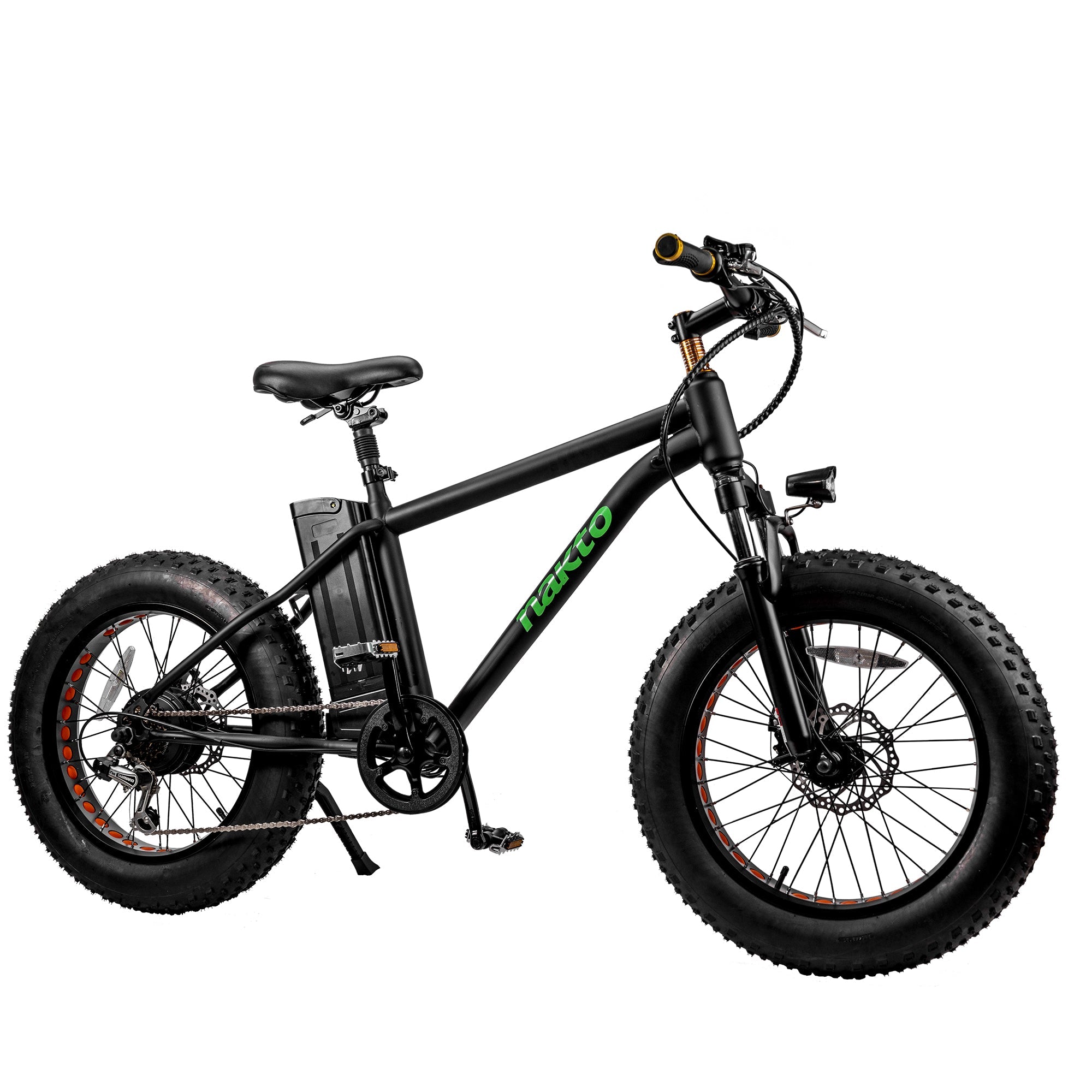 Nakto Mini Cruiser 2 Fat Tire Electric Bike - Top Speed 25mph